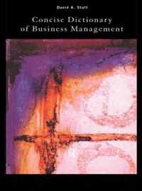 The Concise Dictionary of Business Management