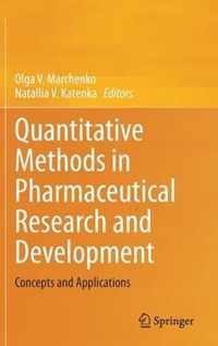 Quantitative Methods in Pharmaceutical Research and Development