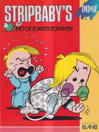 2 met of zonder fopspeen Stripbaby s