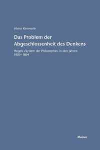 Das Problem der Abgeschlossenheit des Denkens