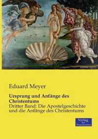 Ursprung und Anfange des Christentums