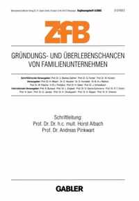 Grndungs- Und berlebenschancen Von Familienunternehmen