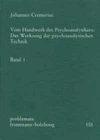 Vom Handwerk Des Psychoanalytikers