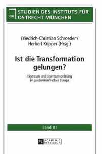 Ist Die Transformation Gelungen?