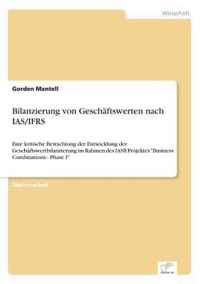 Bilanzierung von Geschaftswerten nach IAS/IFRS