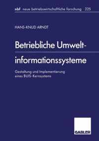 Betriebliche Umweltinformationssysteme