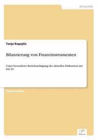 Bilanzierung von Finanzinstrumenten