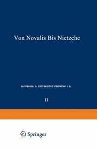 Die Deutschen Lyriker Von Luther Bis Nietzsche: Zweiter Band: Von Novalis Bis Nietzsche