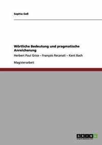 Wörtliche Bedeutung und pragmatische Anreicherung