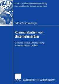 Kommunikation Von Unternehmertum