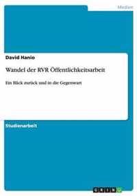 Wandel der RVR OEffentlichkeitsarbeit