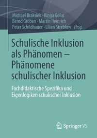 Schulische Inklusion als Phanomen - Phanomene schulischer Inklusion