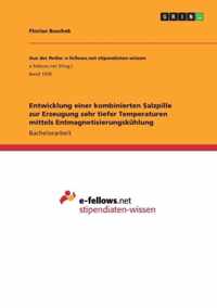 Entwicklung einer kombinierten Salzpille zur Erzeugung sehr tiefer Temperaturen mittels Entmagnetisierungskuhlung