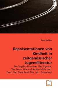 Reprasentationen von Kindheit in zeitgenoessischer Jugendliteratur