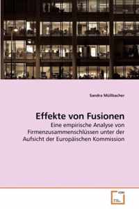 Effekte von Fusionen