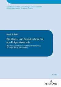 Die Staats- und Grundrechtslehre von Rhigas Velestinlis