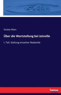 UEber die Wortstellung bei Joinville