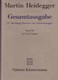 Gesamtausgabe Bd. 90. Zu Ernst Jünger