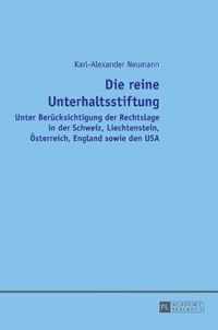 Die reine Unterhaltsstiftung