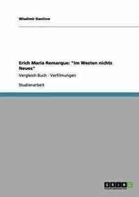 Erich Maria Remarque: Im Westen nichts Neues