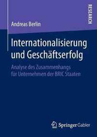 Internationalisierung Und Geschaftserfolg