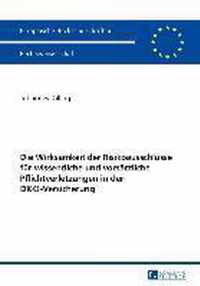 Die Wirksamkeit Der Risikoausschluesse Fuer Wissentliche Und Vorsaetzliche Pflichtverletzungen in Der D&o-Versicherung