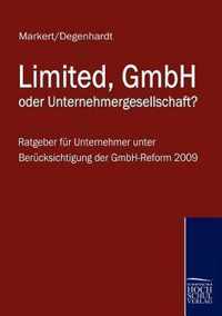 Limited, Gmbh Oder Unternehmergesellschaft?