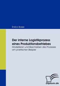 Der interne Logistikprozess eines Produktionsbetriebes: Modellieren und Beschreiben des Prozesses am praktischen Beispiel