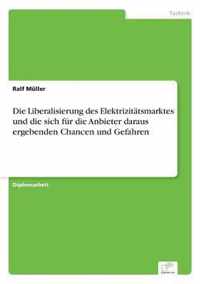 Die Liberalisierung des Elektrizitatsmarktes und die sich fur die Anbieter daraus ergebenden Chancen und Gefahren