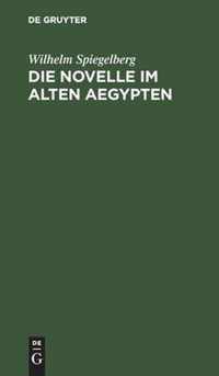 Die Novelle Im Alten Aegypten