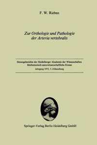 Zur Orthologie Und Pathologie Der Arteria Vertebralis