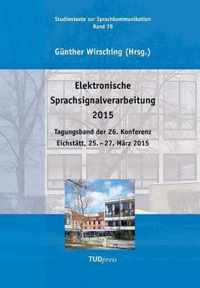 Elektronische Sprachsignalverarbeitung 2015