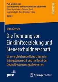 Die Trennung von Einkunfteerzielung und Steuerschuldnerschaft