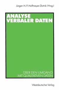 Analyse Verbaler Daten