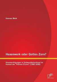 Hexenwerk oder Gottes Zorn? Hexenverfolgungen in Südwestdeutschland im Kontext der Kleinen Eiszeit (1560-1630)