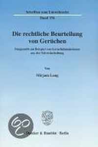 Die Rechtliche Beurteilung Von Geruchen