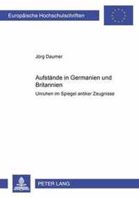 Aufstände in Germanien und Britannien