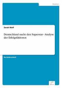 Deutschland sucht den Superstar - Analyse der Erfolgsfaktoren