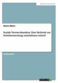 Soziale Netzwerkanalyse. Eine Methode zur Sichtbarmachung unsichtbarer Arbeit?