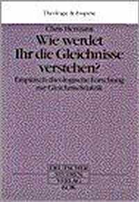 Wie werdet ihr die gleichnisse verstehen? (s)