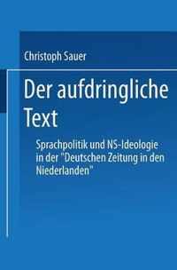 Der Aufdringliche Text