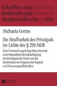 Die Strafbarkeit des Prinzipals im Lichte des § 299 StGB