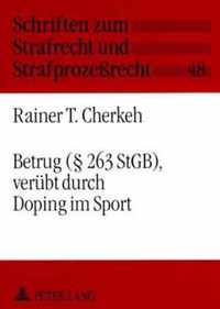 Betrug (§ 263 StGB), verübt durch Doping im Sport