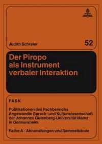 Der Piropo als Instrument verbaler Interaktion