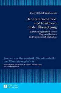 Der literarische Text und I-Faktoren in der Übersetzung