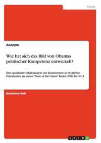 Wie hat sich das Bild von Obamas politischer Kompetenz entwickelt?