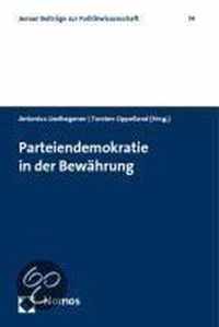 Parteiendemokratie in Der Bewahrung