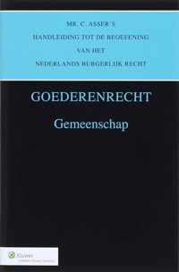 Mr. C. Asser's handleiding tot de beoefening van het Nederlands burgerlijk recht / 1 Goederenrecht / deel Gemeenschap