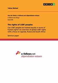 The rights of LGBT peoples