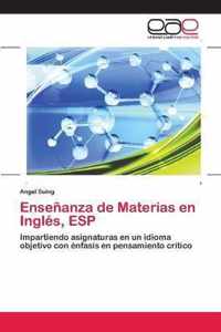 Ensenanza de Materias en Ingles, ESP